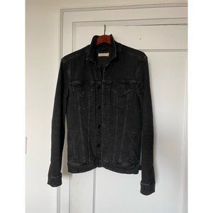 AllSaints Buzzard Black Denim Jacket